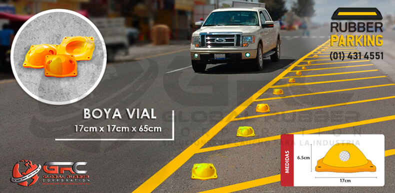 Nuestra BOYA VIAL está elaborado a base de polietileno con dos cristales circulares reflectivos, que sirve como reductor de velocidad y delimitador vial para demarcar vías, pasos peatonales, estacionamientos, entre otros, es de alta densidad y resistente al alto tránsito.