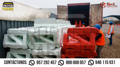 Canalizador Hammer Blocs para carreteras, avenidas y obras viales