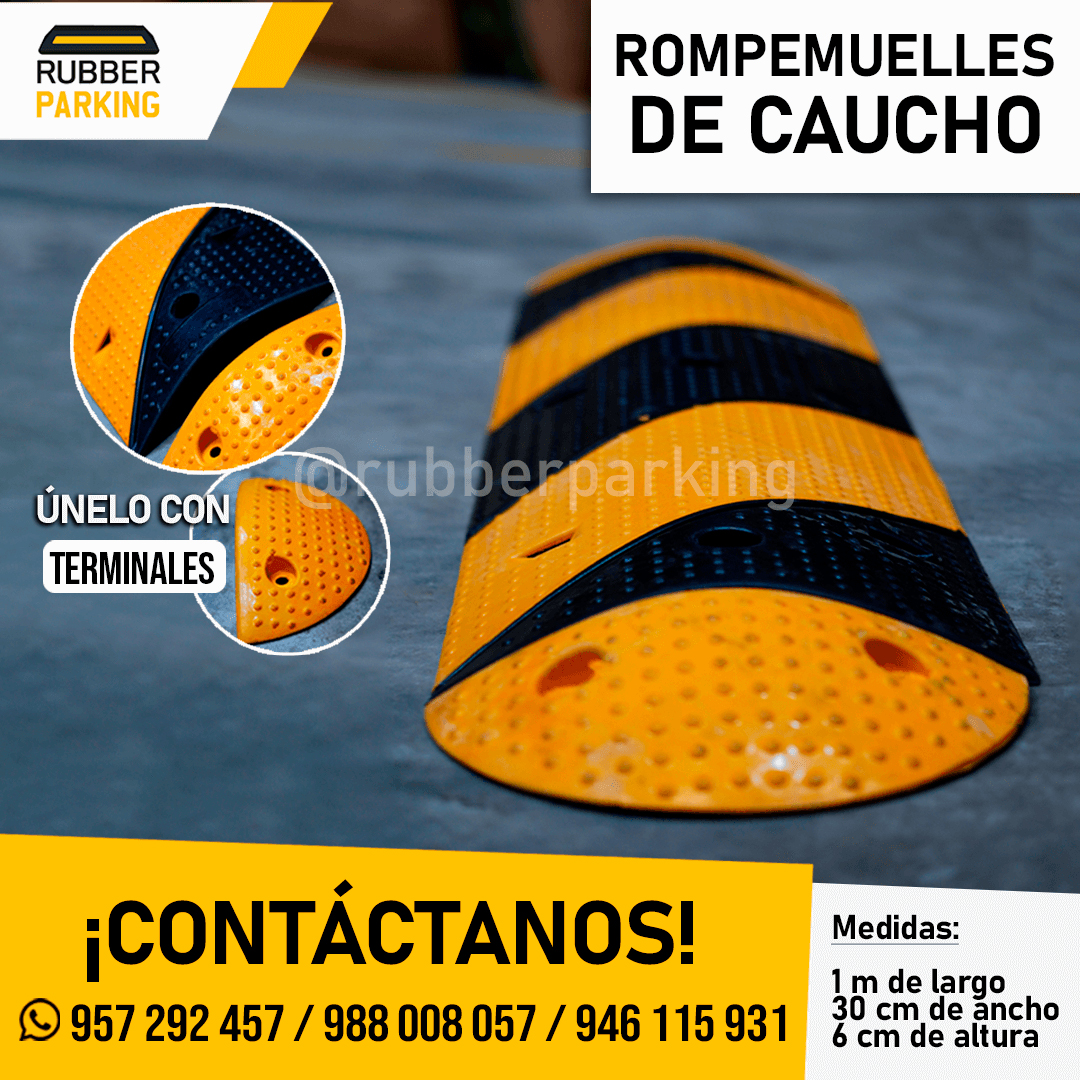 Rompemuelles de caucho