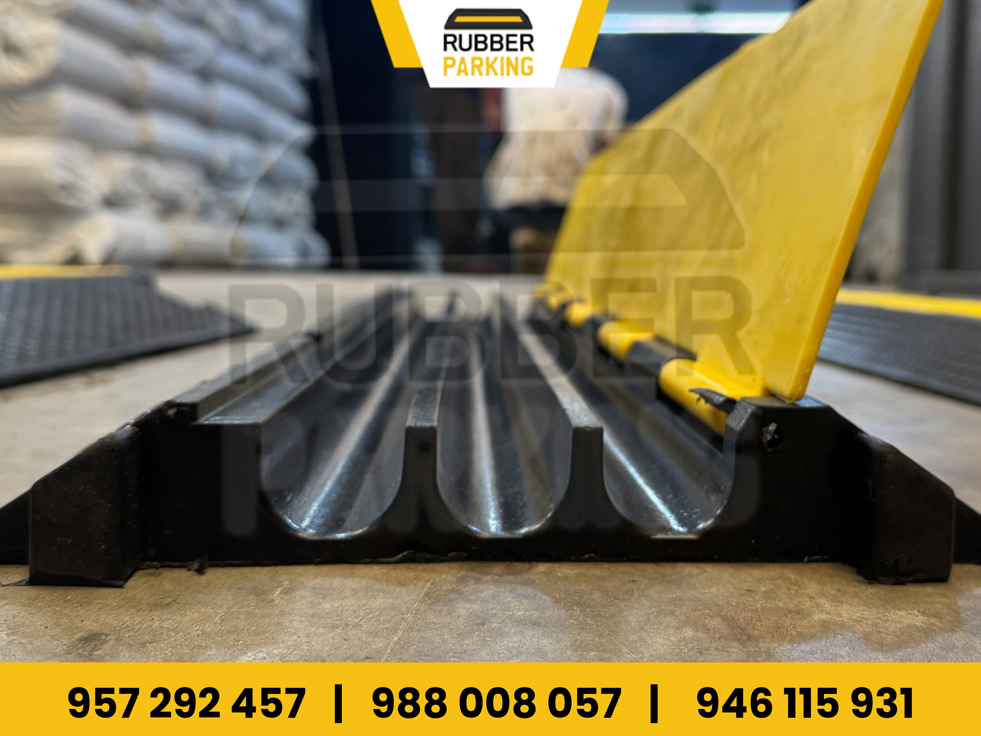 protectores de cable de 3 vias